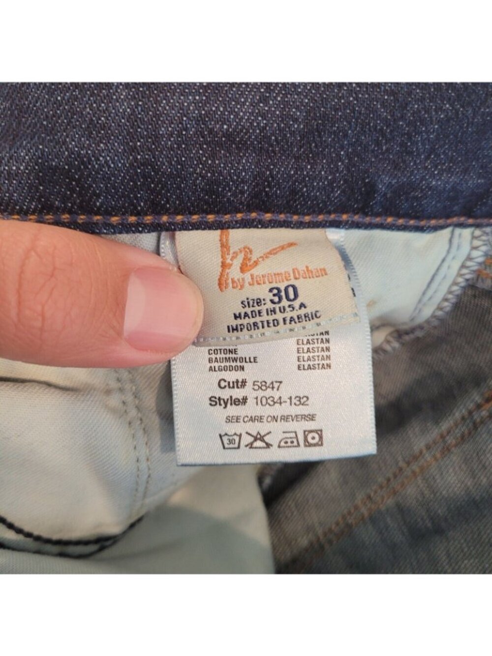 Citizens of Humanity Jeans Womens 30 Blue Ingrid Low Waist Flare Denim Stretch - Picture 8 of 11